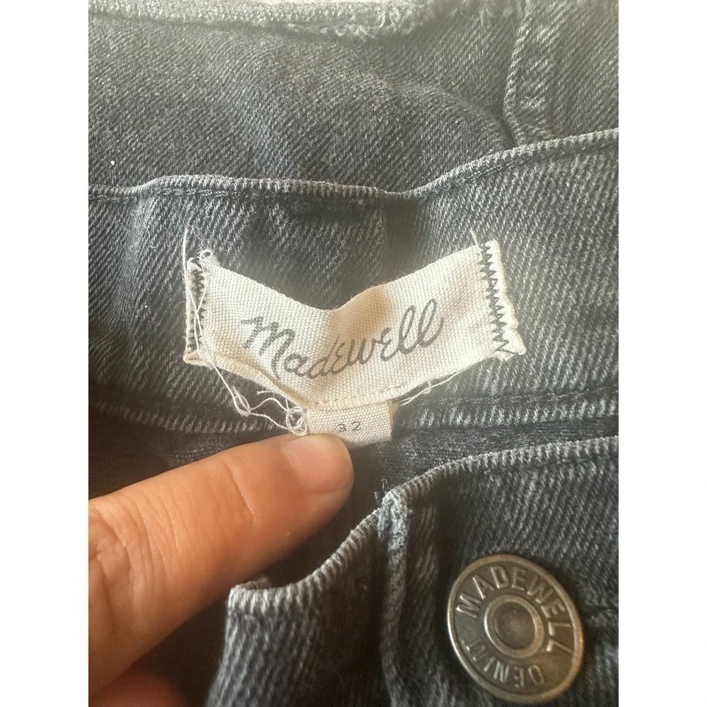 Madewell McCarren Raw-Hem Jean Skirt women’s size 32